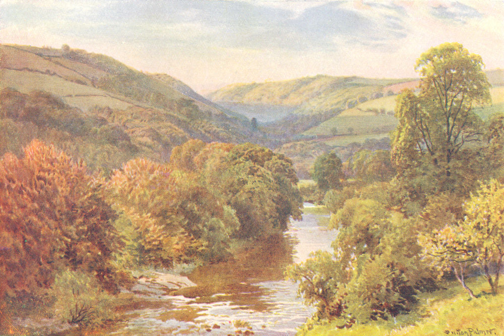 DEVON. Buckfastleigh 1931 old vintage print picture